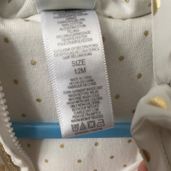 Little Me winter puffer coat - Picture 4 of 4